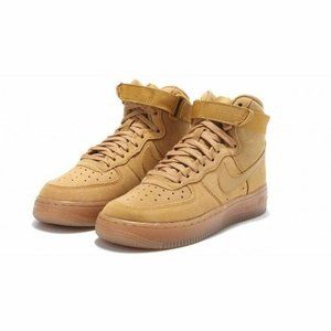 wheat high top air force ones